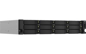 QNAP NAS TS-1264U-RP-8G, 12-bay 2U Rack, redundante PSU, Quad-C 2.0GHz, 8GB