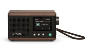 Pure DAB+ Radio Classic Mini Coffee Black, DAB+, BT5.3, 15h Akku