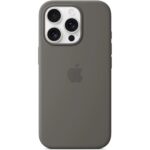 APPLE iPhone16 Pro Silicone Case inkl. MagSafe, Stone Gray