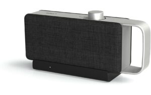 Faller Audio TV-Sprachverstärker schwarz/silber, tragbar, 16h Akku