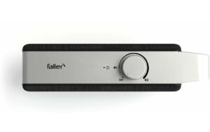 Faller Audio TV-Sprachverstärker schwarz/silber, tragbar, 16h Akku