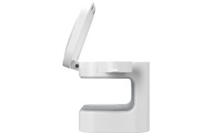 HYPER Qi2 3-in-1 Magnetic Charging Stand weiss