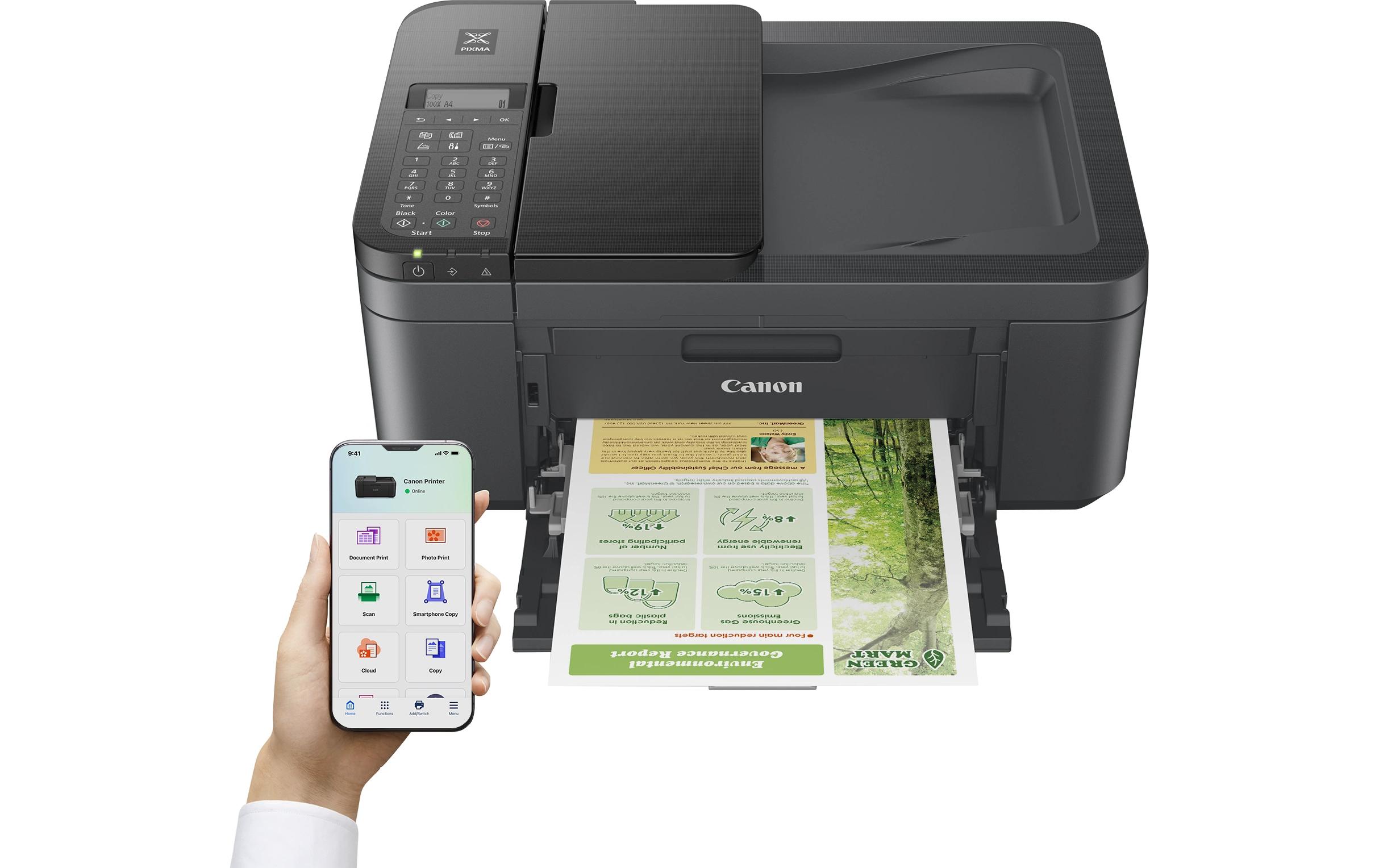 1780636_1 - Mediatech Canon Pixma TR4755I, WLAN, USB 4800x1200dpi, AirPrint, black