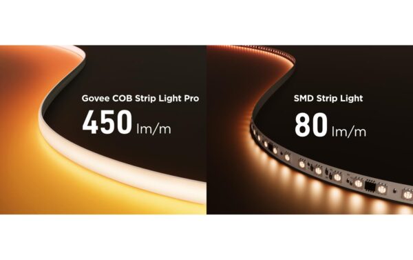 Govee LED Strip COB 3M mit Schutzbeschichtung, WiFi, BT, RGBIC