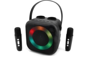 Soundmaster BT2024SW Tragbares Bluetooth Karaoke-System