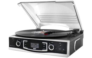 Soundmaster PL590SW Plattenspieler mit DAB+/USB