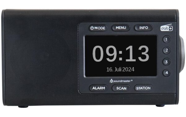 Soundmaster DAB900SW DAB+ Radio mit grossem Farbdisplay