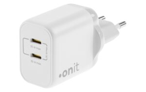 onit GaN-Wandladegerät USB CC 35W weiss