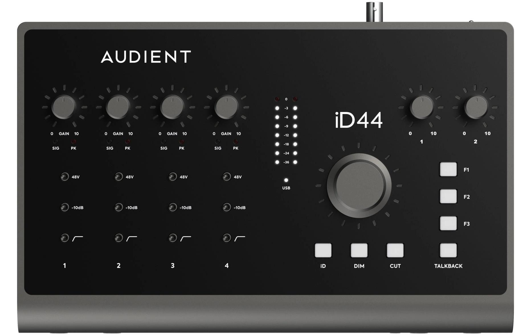 1786229 - Mediatech Audient iD44 MKII High Performance USB-Audiointerface kaufen Schweiz | Mediatech.ch