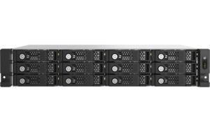 1787021_1 - Mediatech QNAP 12-bay 2U Rackmount SATA 6Gbps JBOD Erweiterungseinheit, redundantes Netzteil