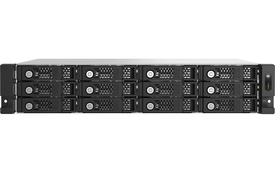 1787021_1 - Mediatech QNAP 12-bay 2U Rackmount SATA 6Gbps JBOD Erweiterungseinheit, redundantes Netzteil
