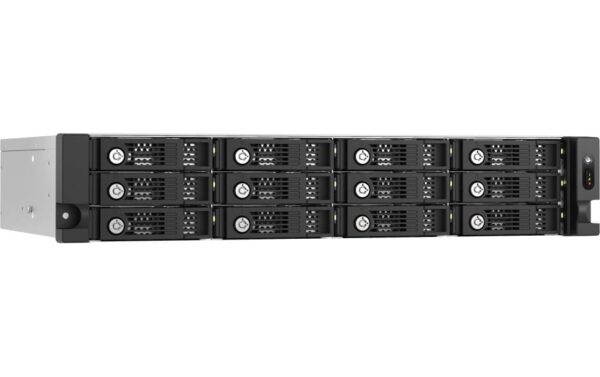 1787021_2 - Mediatech QNAP 12-bay 2U Rackmount SATA 6Gbps JBOD Erweiterungseinheit, redundantes Netzteil