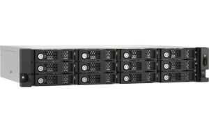 1787021_3 - Mediatech QNAP 12-bay 2U Rackmount SATA 6Gbps JBOD Erweiterungseinheit, redundantes Netzteil