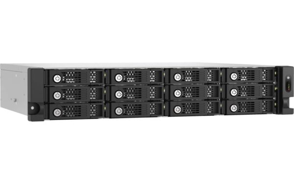 1787021_3 - Mediatech QNAP 12-bay 2U Rackmount SATA 6Gbps JBOD Erweiterungseinheit, redundantes Netzteil