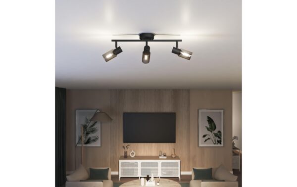 Philips 3er Spot  Palms 25W E14, sz, ohne Leuchtmittel