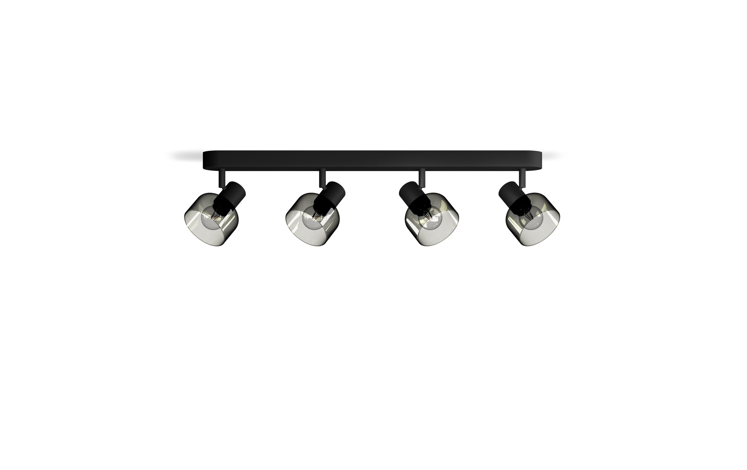 1787788_1 - Mediatech Philips 4er Spot Sleet 25W E14, sz, ohne Leuchtmittel