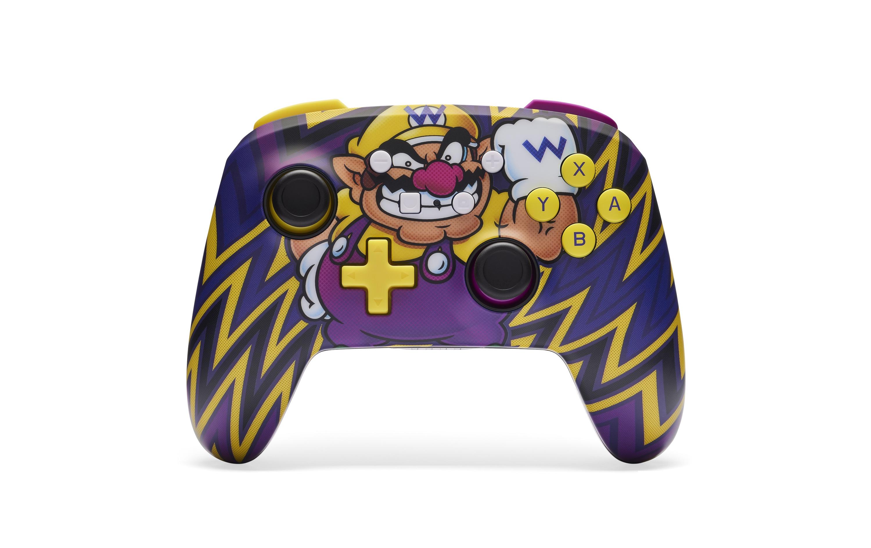 PowerA Enhanced Wireless Contr - Wario, Wireless, 30h Akku