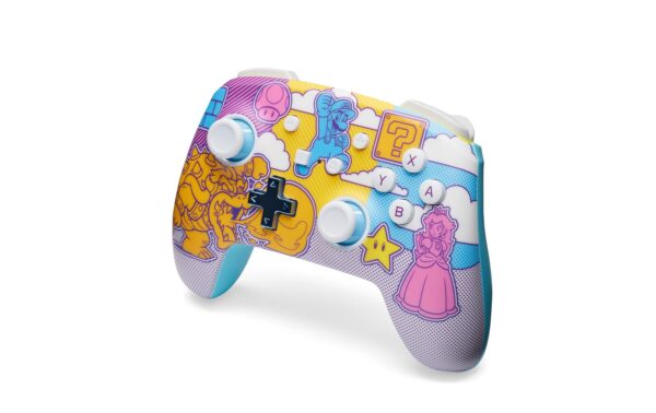 PowerA Enhanced Wireless Contr - Pop Art Mushroom Kingdom, Wireless, 30h Akku