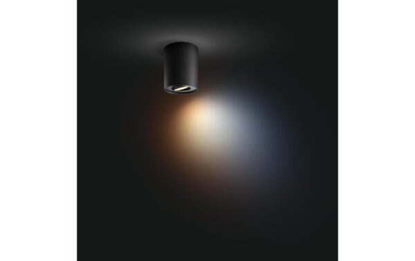1787981_6 - Mediatech Philips Hue White amb. Pillar Spot 1 flg. schwarz 350lm inkl. Dimmschalter