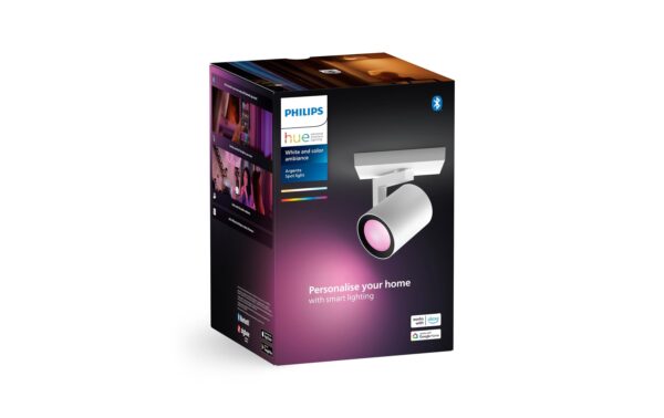 Philips Hue White & Col. amb. argenta 1 flg. weiss 350lm