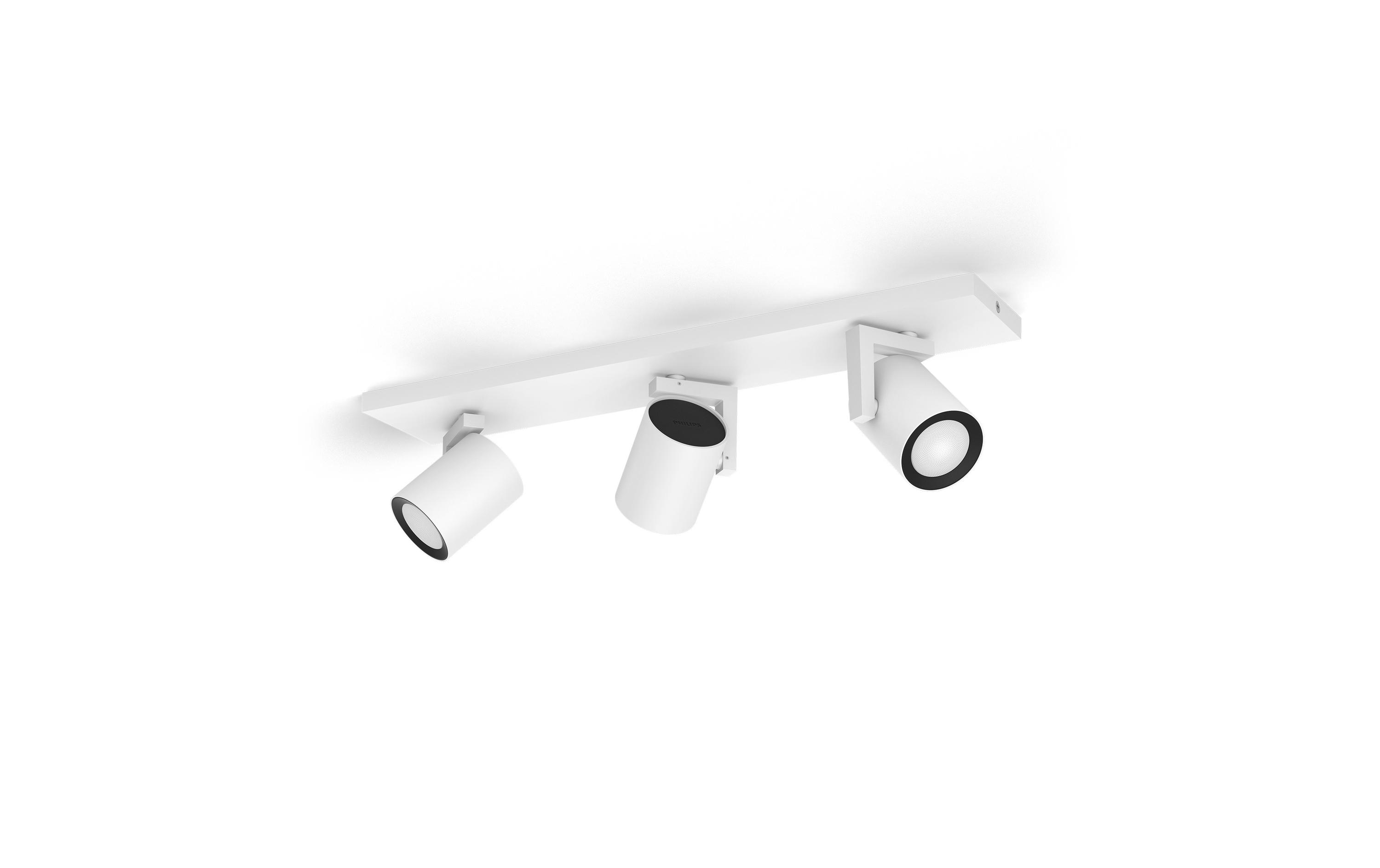 1787994_1 - Mediatech Philips Hue White & Col. amb. argenta 3 flg. weiss 3x350lm