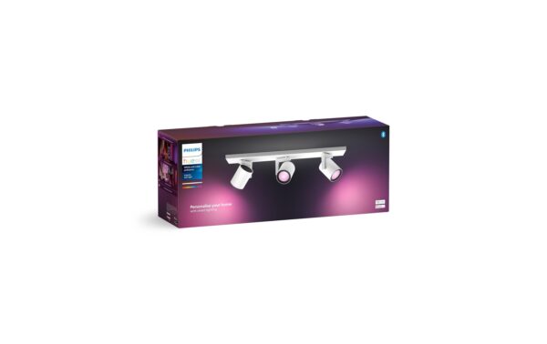 1787994_2 - Mediatech Philips Hue White & Col. amb. argenta 3 flg. weiss 3x350lm