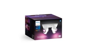 Philips Hue White & Col. amb. argenta 4 flg. weiss 4x350lm