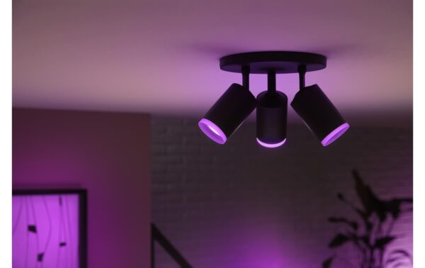 1787998_3 - Mediatech Philips Hue White & Col. amb. Fugato 3 flg. schwarz 3x350lm