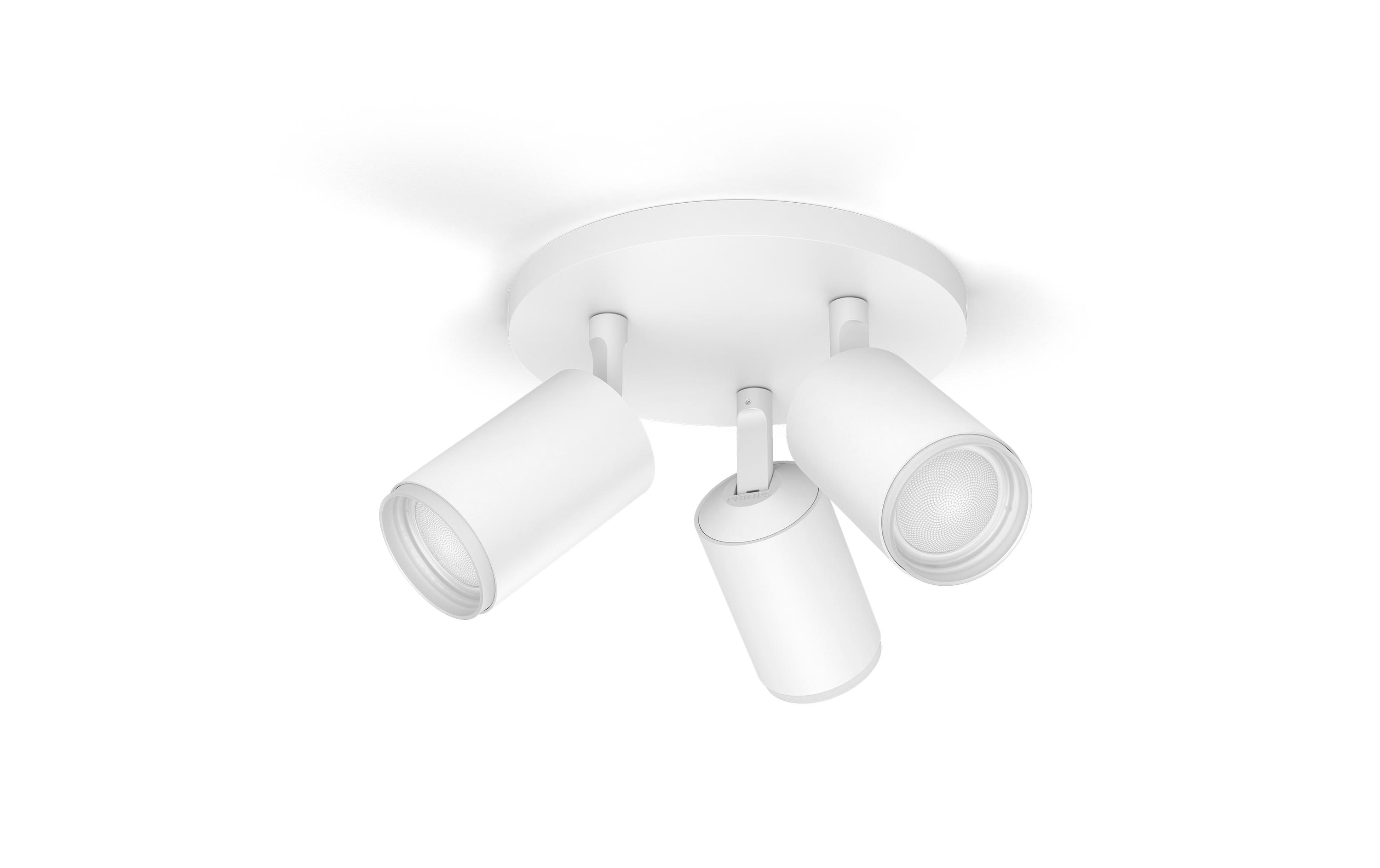 1788002_1 - Mediatech Philips Hue White & Col. amb. Fugato 3 flg. weiss 3x350lm