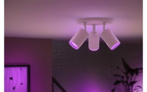 1788002_5 - Mediatech Philips Hue White & Col. amb. Fugato 3 flg. weiss 3x350lm
