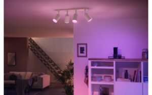 Philips Hue White & Col. amb. Fugato 4 flg. weiss 4x350lm