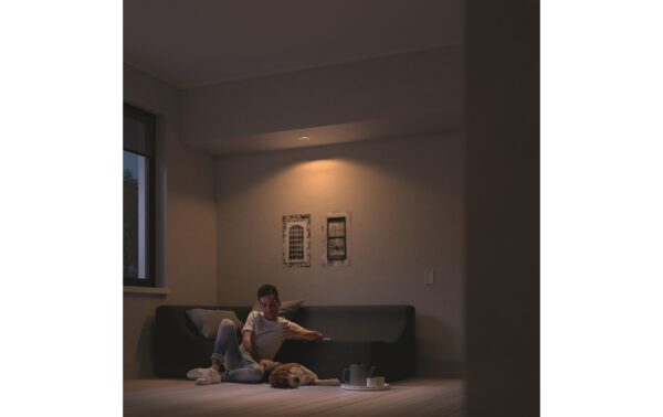 1788005_5 - Mediatech Philips Hue White amb Milliskin Einbauspot rund aluminium 350lm Erweiterung