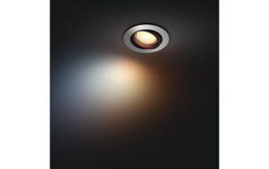 1788005_6 - Mediatech Philips Hue White amb Milliskin Einbauspot rund aluminium 350lm Erweiterung