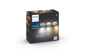 Philips Hue White amb Milliskin Einbauspot rund weiss 3x350lm