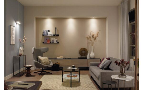 Philips Hue White amb Milliskin Einbauspot rund weiss 3x350lm