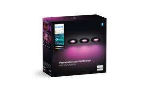 Philips Hue White & Col. amb. Xamento Einbauspots schwarz 3x350lm