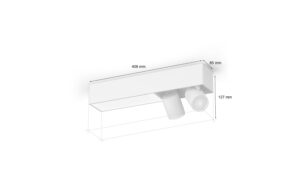 1788022_4 - Mediatech Philips Hue White & Col. amb Centris Cross Spot 2 flg. weiss 1560lm