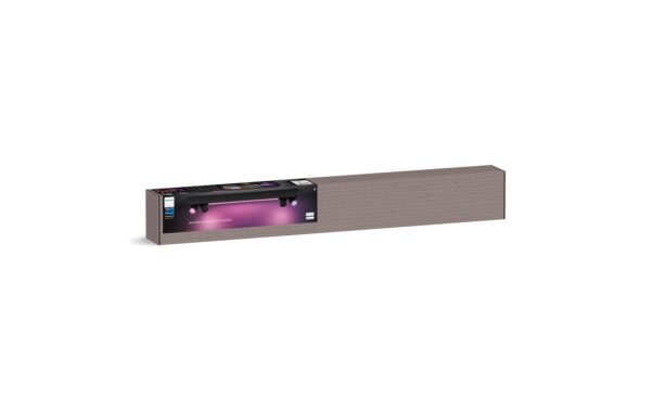 Philips Hue White & Col. amb Centris Cross Spot 4 flg. schwarz 4200lm