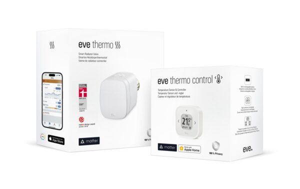 Eve Thermo Raumkomfort Set Eve Thermo, Thermo Control, matter, weiss