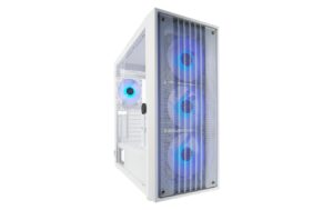 Lc-Power Midi Tower LC-810W-ON 4x 2,5 + 3x 3,5 intern
