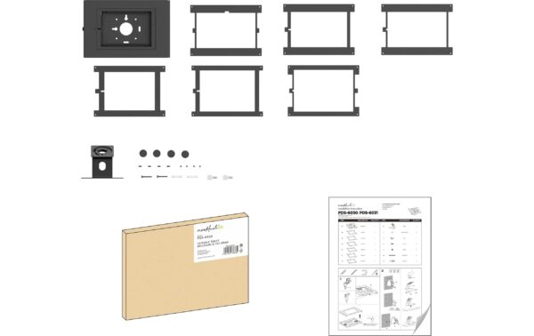 PureMounts PDS-6030 Tablet Standfuss klein Schwarz