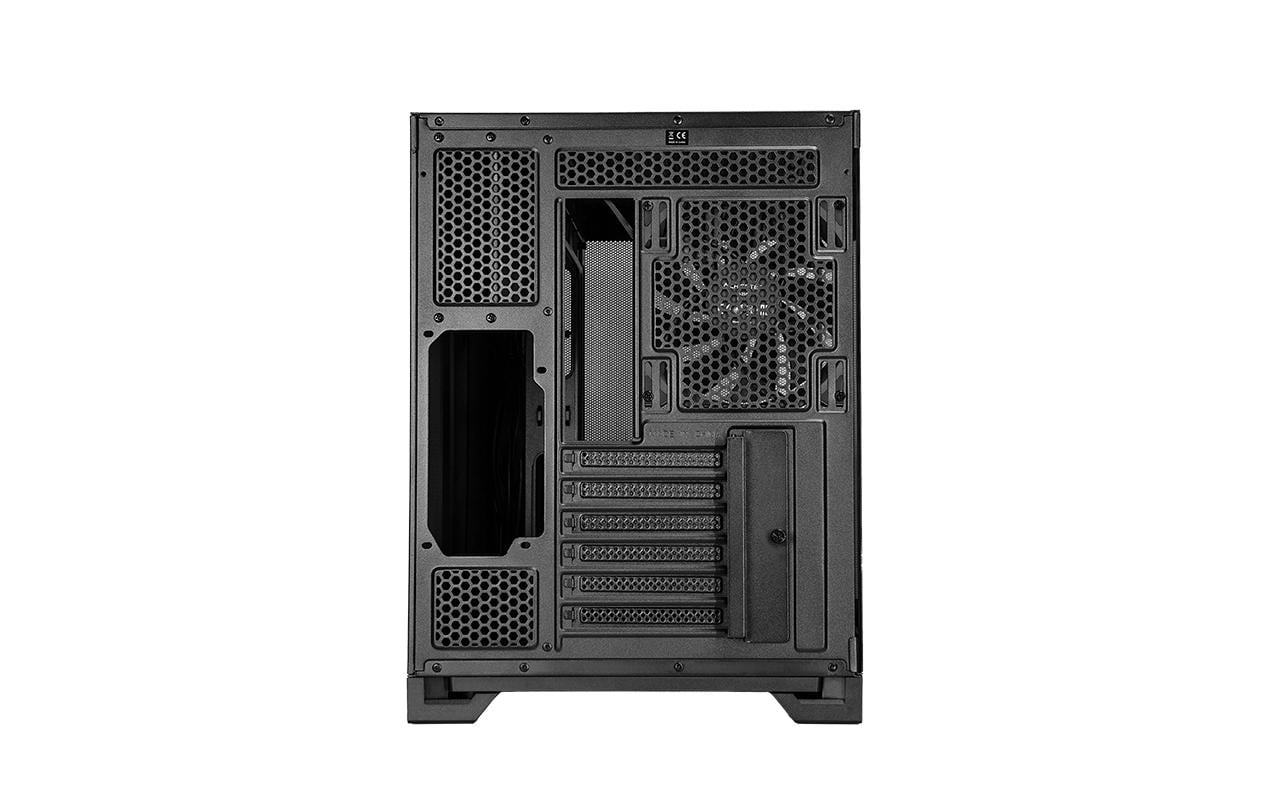 1790681_1 - Mediatech Chieftec mATX Gehäuse GM-30B-M-OP, black 2x 2.5, 2x 3.5, 3x 120mm-Lüfter vorinst.