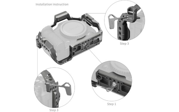 SmallRig HawkLock Quick Release Cage for Canon EOS R5 Mark II