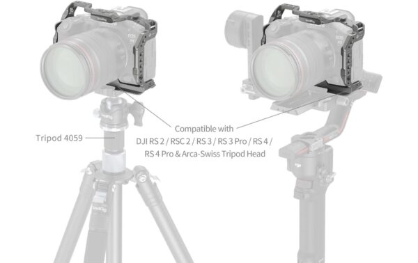SmallRig HawkLock Quick Release Cage for Canon EOS R5 Mark II