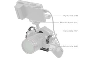 SmallRig HawkLock Quick Release Cage for Canon EOS R5 Mark II