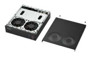 1795888_3 - Mediatech Shuttle Barebone DH770, schwarz Intel H770, 2x DDR5 SO-DIMM 5600