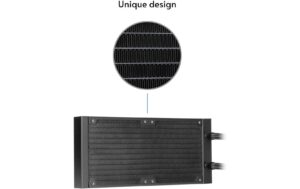 Wasserkühlungr Chiftec CLC-240-RGB Intel & AMd, RGB