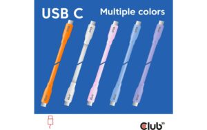 1796665_1 - Mediatech Club 3D, USB Lifestyle USB-C Kabel PD 240W,20Gbps 2m lila