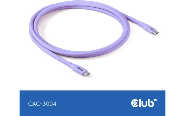 1796665_7 - Mediatech Club 3D, USB Lifestyle USB-C Kabel PD 240W,20Gbps 2m lila