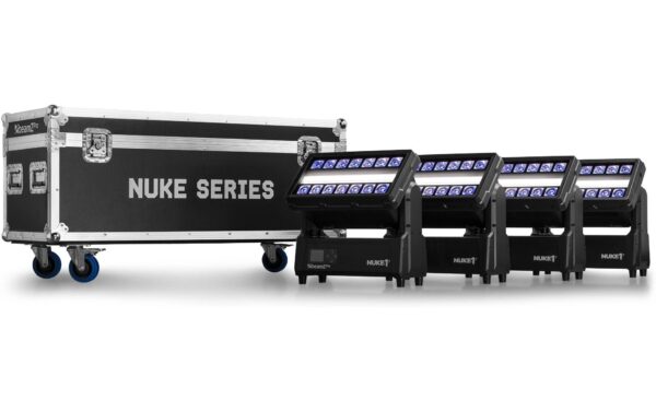BeamZ Pro FLCNL04 Flightcase für 4 Stk. NUKE 1/2